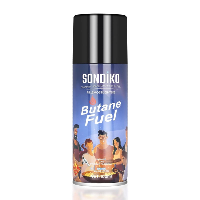 Sondiko Butane Refill  Premium Butane Fuel Canister  Premium Quality Fuel For Jet Flame Lighters And Torches - Image 1