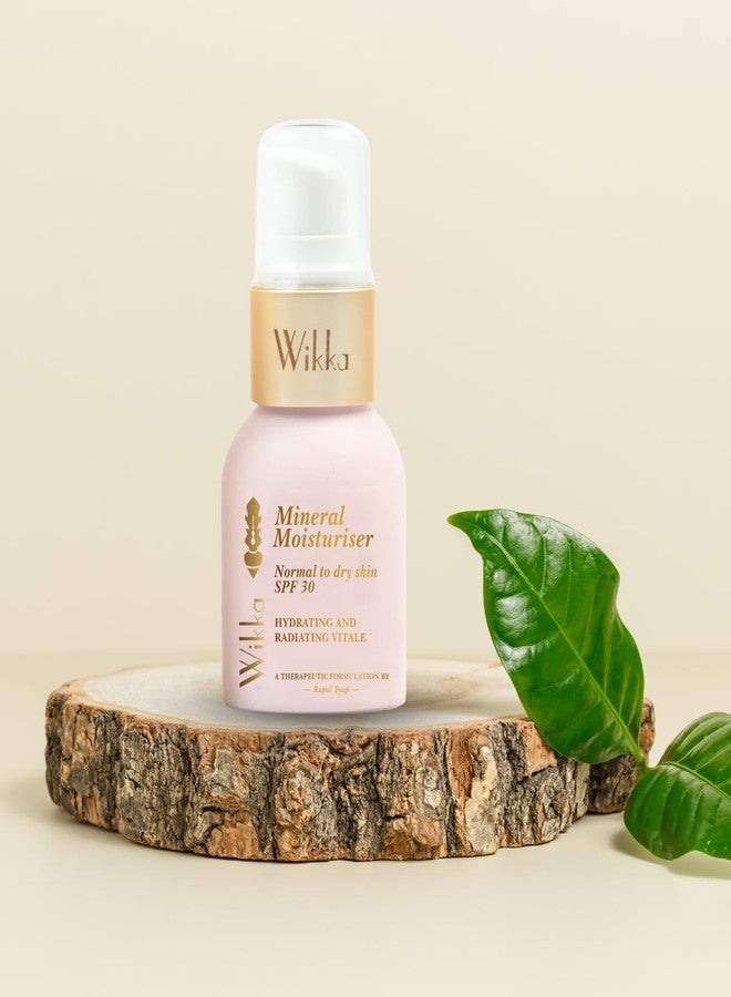 Wikka Mineral Moisturizer with SPF 30 | Hydrating Daily Face Cream for Normal to Dry Skin | Sun Protection & Nourishment - Image 3