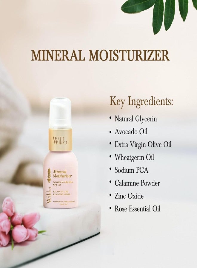 Wikka Mineral Moisturizer with SPF 30 | Hydrating Daily Face Cream for Normal to Dry Skin | Sun Protection & Nourishment - Image 5