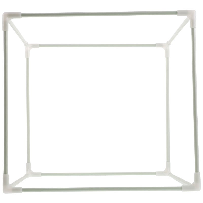 Proofing Box Rack - 15.33x13.95x13.95in Hollow Cube Support Accessory For Insulated - Proofing Box Frame For Bakery Parties And Professional Kitchens - Image 1