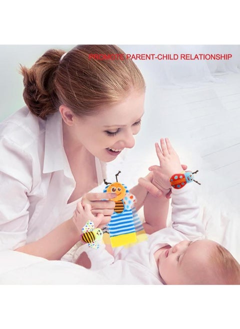 Wrist soft rattle , Multi Color CODE- WZ1