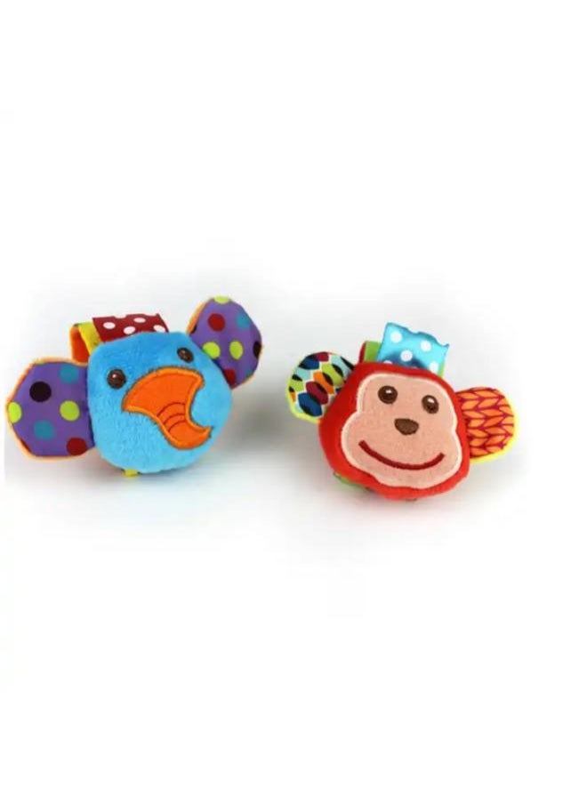 Wrist soft rattle , Multi Color CODE- WZ1