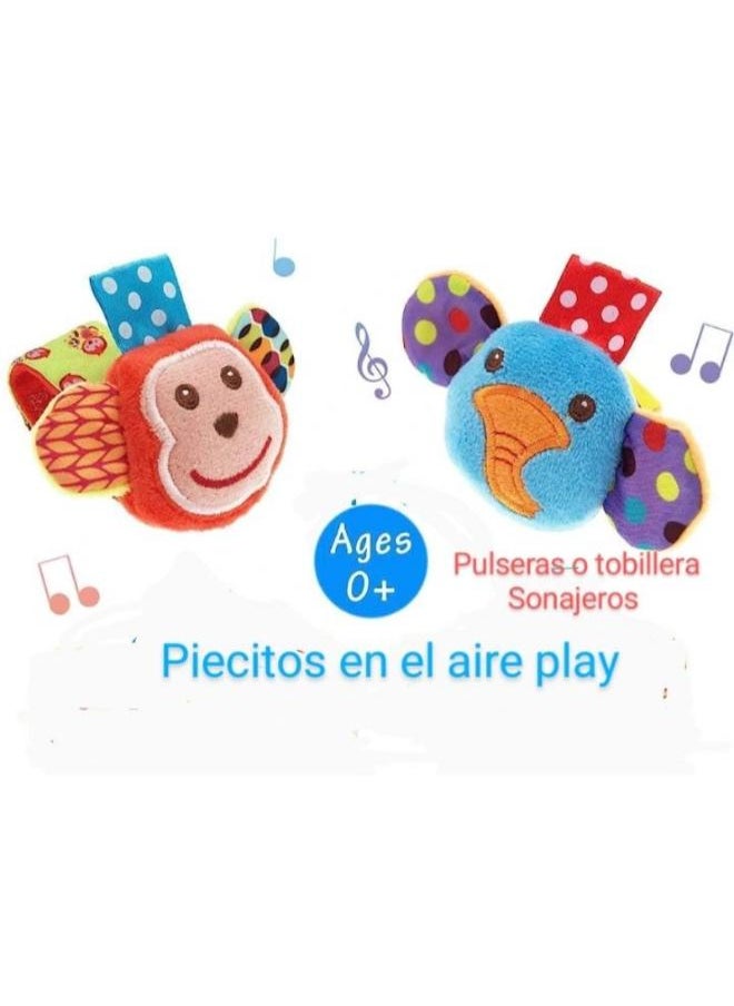 Wrist soft rattle , Multi Color CODE- WZ1