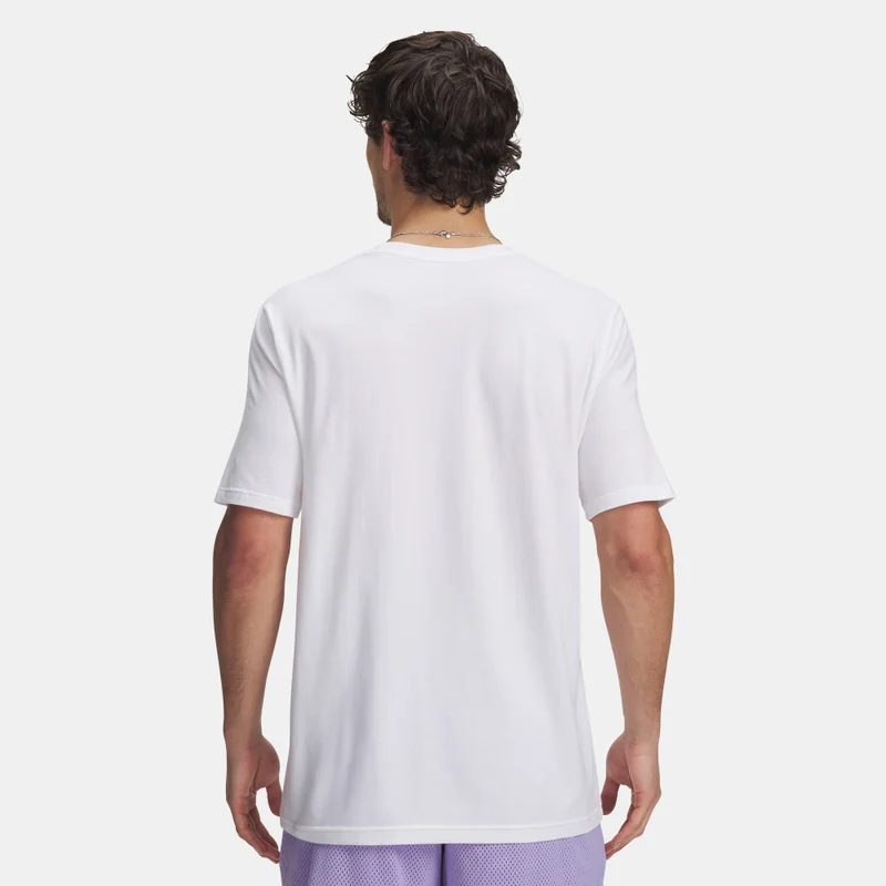 UNDER ARMOUR White Men's Curry Playable T-Shirt for Men | Best Price UAE