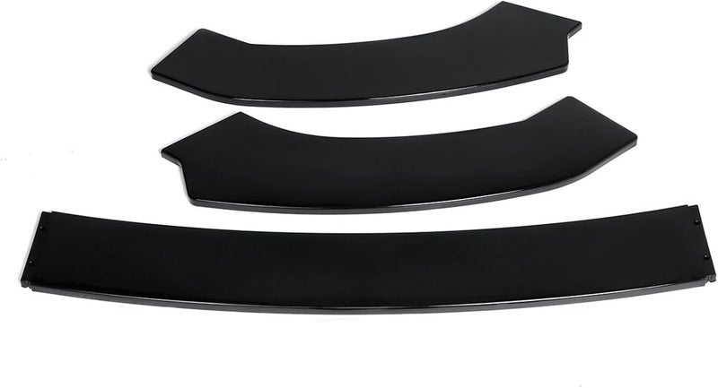 Wivplex 3pcs Universal Car Front Lip Splitter Body Kit - Image 1