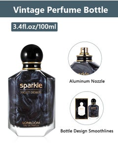 LONKOOM LONKOOM Sparkle Night Demon EDT For MEN 100ML  - Image 4