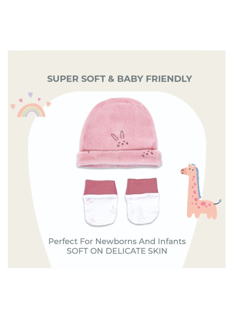 نورتر طقم هدايا نورتور - 4 قطع، (بدلة نوم، بدلة بأكمام قصيرة، قبعة، قفازات) أزرق متعدد/أولادي - Image 2