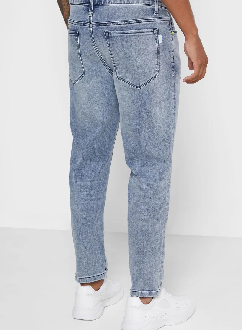 SEMIR Mid Wash Slim Fit Jeans