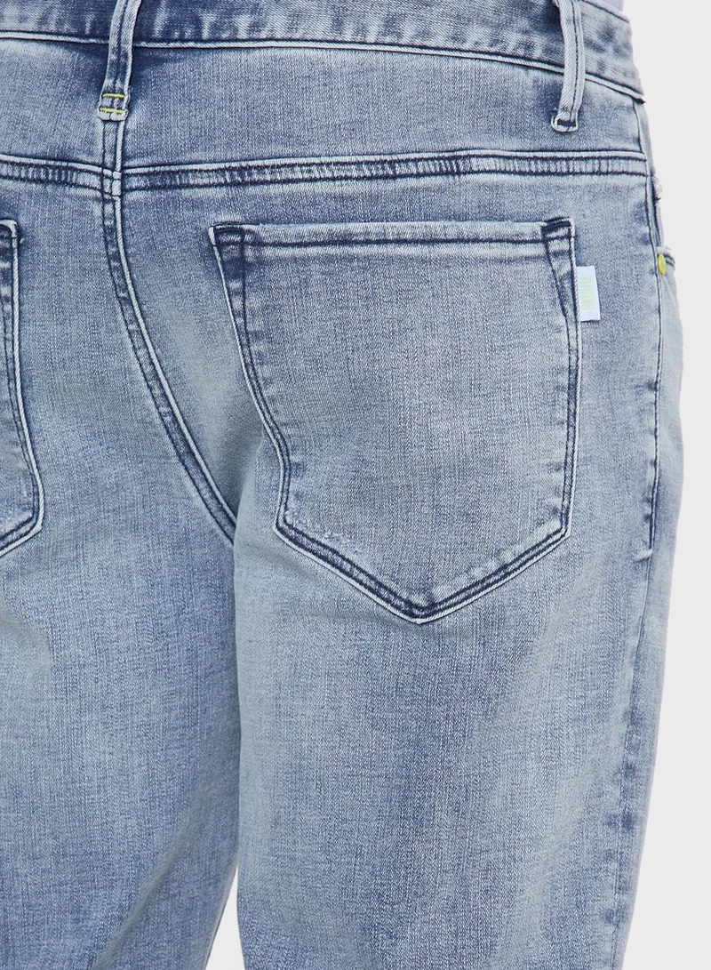 SEMIR Mid Wash Slim Fit Jeans