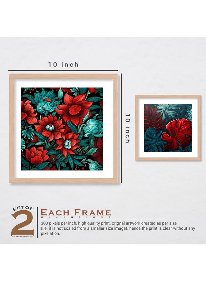 ARTELLY Framed Painting For Wall Decoration - Big Size Wall Painting For Living Room Bedroom Home Office Decor Items (Set of 4) (Medium, Modern Art 3) - Image 3