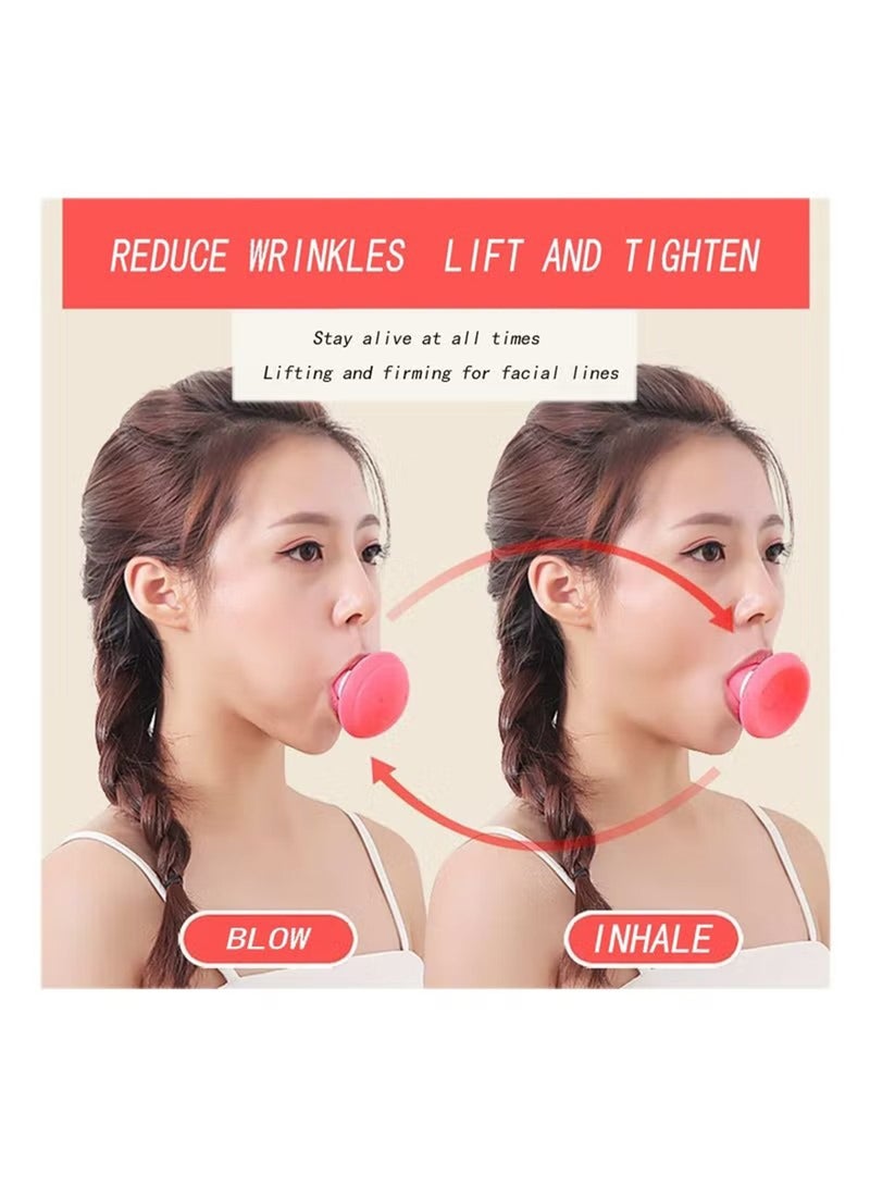 1 Pcs Chin Face Exerciser Facial Yoga for Skin Tighten Firm Facial Young Slim Trainer Tool Double Chin Breathing for Women and Men - Image 3
