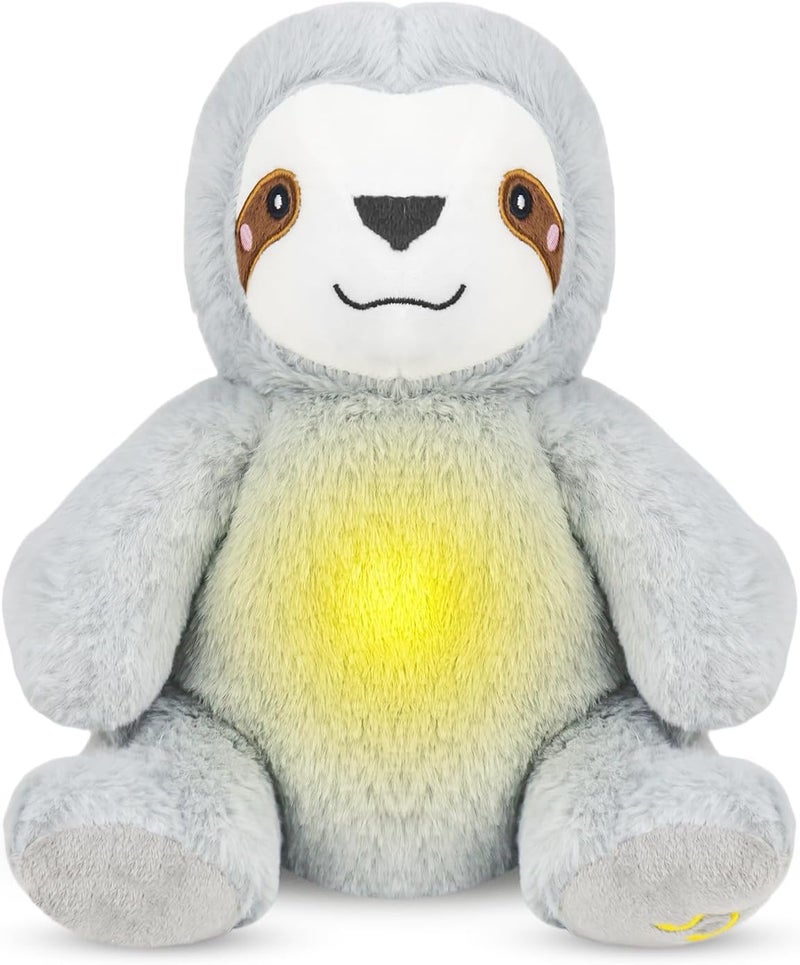 rytopt Breathing Stuffed Animal Breathing Sloth Four Gear Adjustment Volume Control Rhythmic Breathing Motion with Music Lights Perfect for Relieving Gift - Image 3