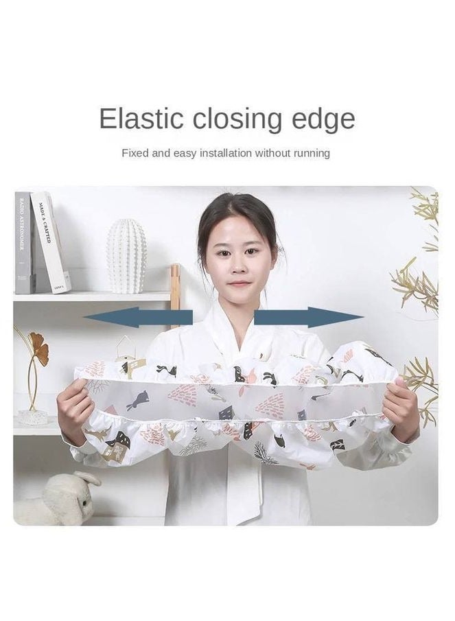 Waterproof and dustproof indoor air conditioner cover - 91 cm× 20 cm × 41 cm , in random colors and shapes - Image 3