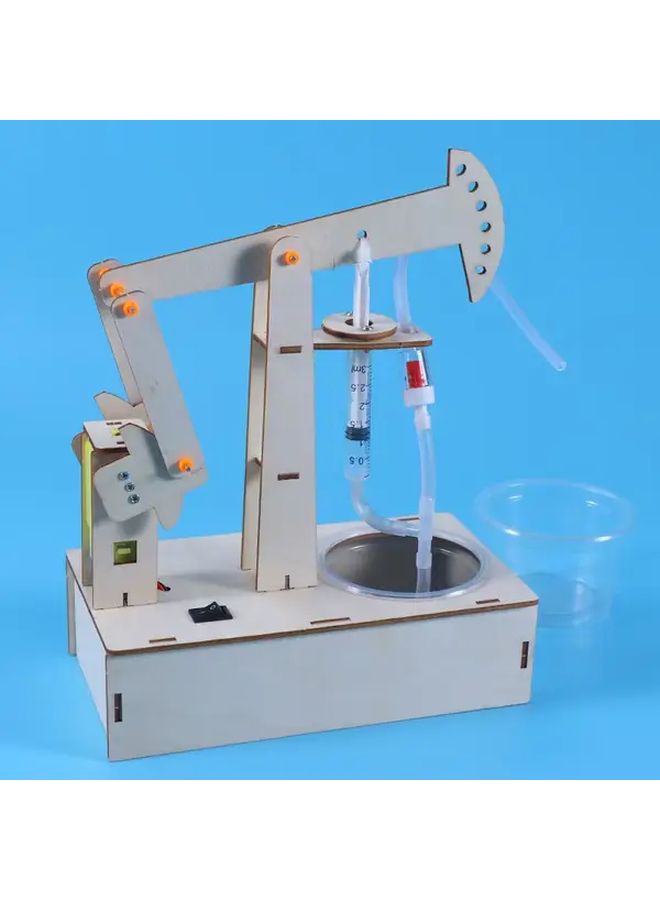 STEM Technology DIY Kowtow Machine Oil Pump Science Experiment Puzzle Handson Kit 1set - Image 4