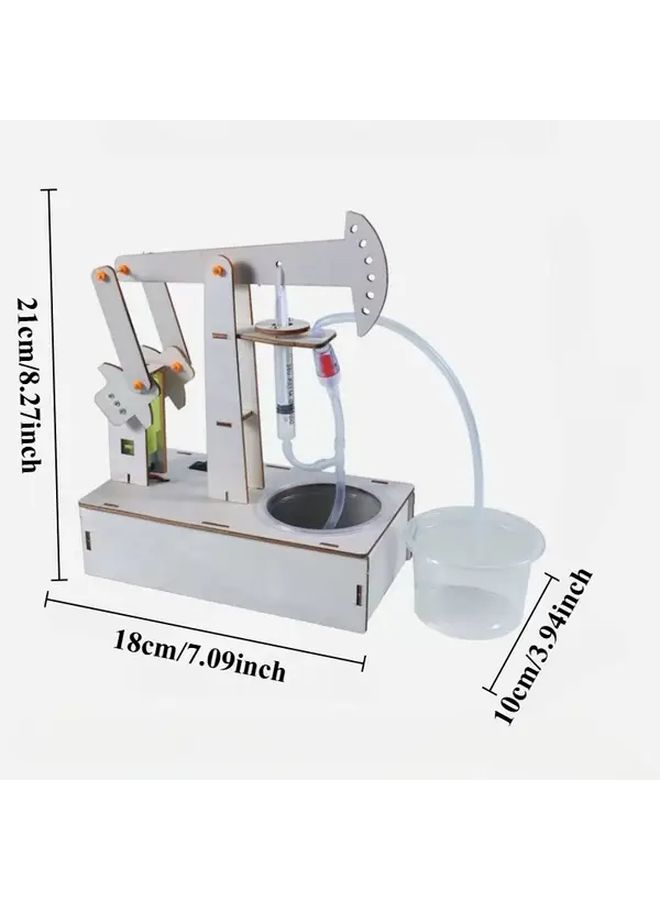 STEM Technology DIY Kowtow Machine Oil Pump Science Experiment Puzzle Handson Kit 1set - Image 2