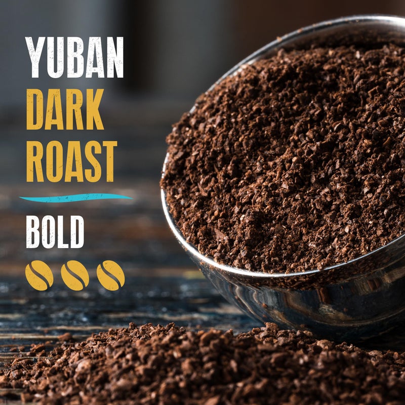 Yuban Dark Roast Bold Ground Coffee, 25.3 oz Canister - Image 3