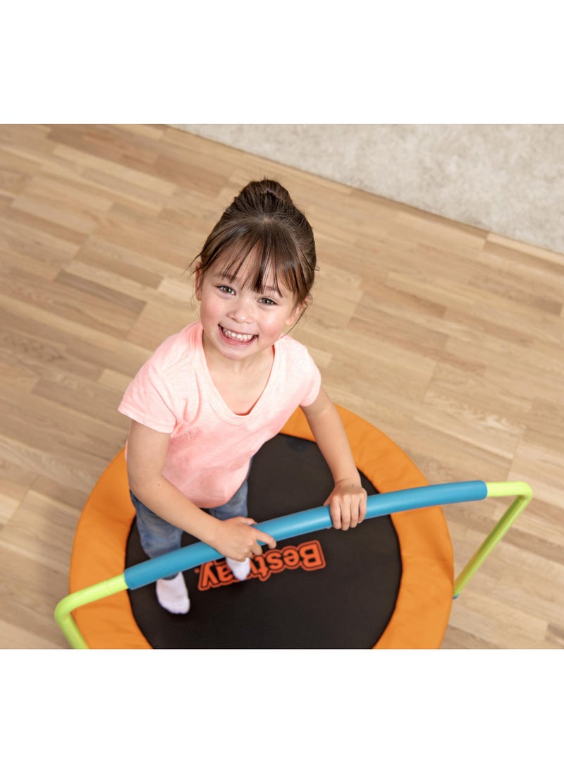 Bestway Bestway Wonder Jump Trampoline 91x96cm for Ages 3+ | Indoor & Outdoor Trampoline | Improves Balance, Coordination and Strength | Non-Slip Foot Pads | Bouncing Play for Kids  - Image 3