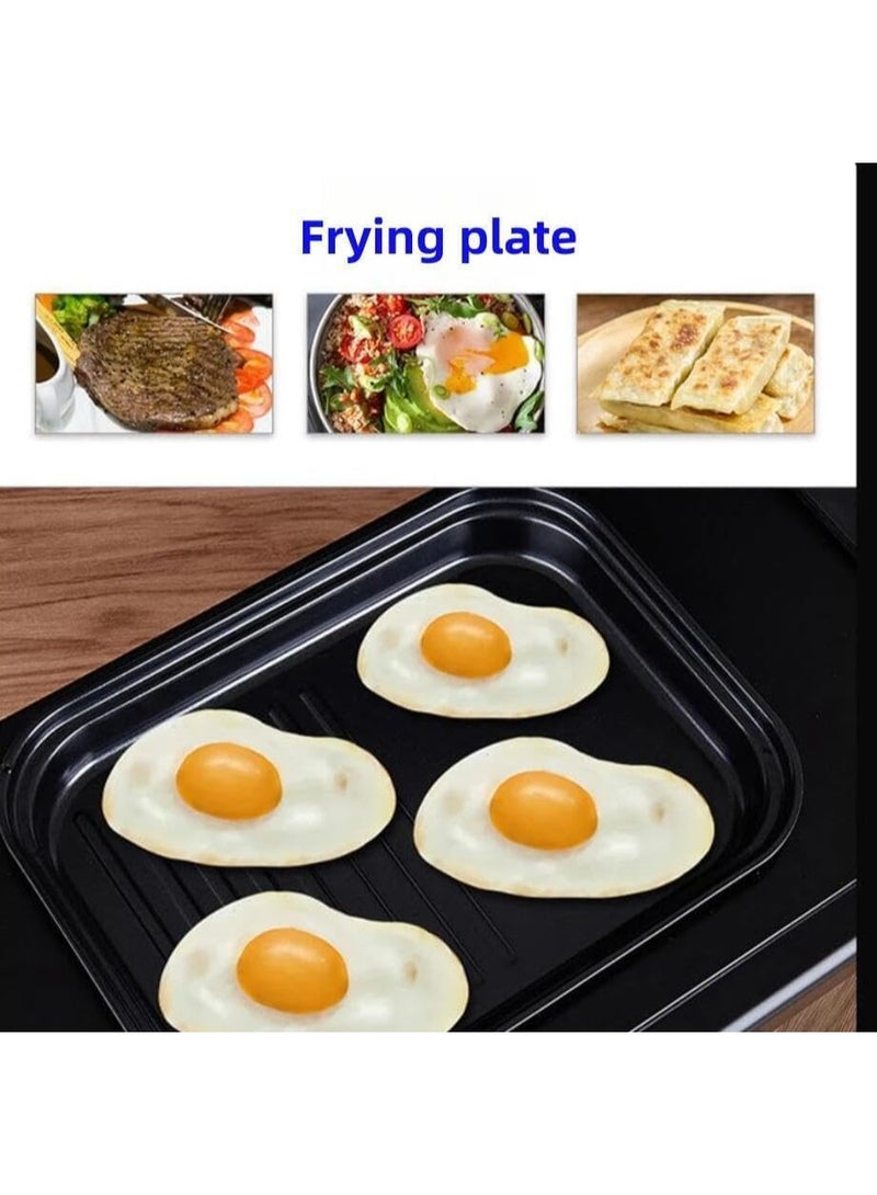 3-in-1 Breakfast Maker Oven Griddle Pan and Coffee Machine Multifunctional Electric Breakfast Machine with Frying Pan Oven and Coffee Maker Updated Electronics Breakfast Solutions - Image 4