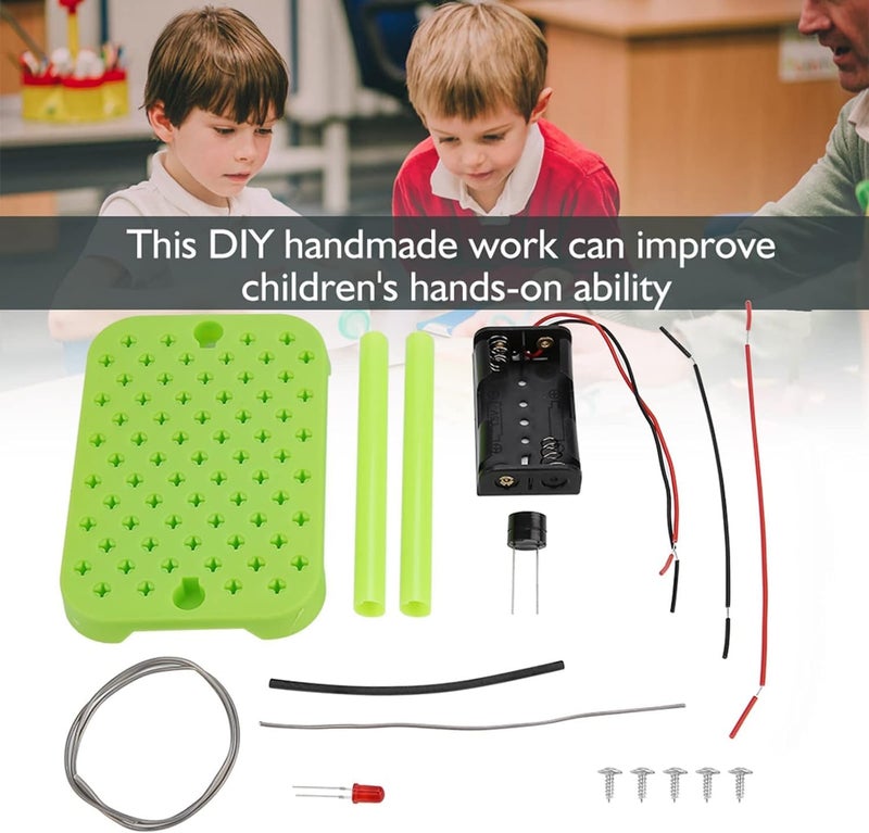 TERRIFI DIY Physical Circuit Electronics Kit for Kids Science Experiment STEM Educational Toy Hands-On Learning Project - Image 2
