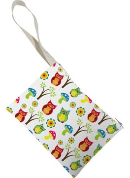 BEAM Unisex Owl Patterned Clutch Bag 