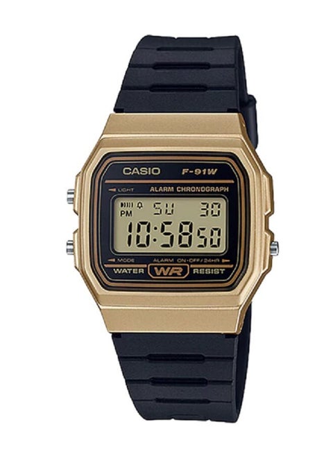 Resin Digital Wrist Watch F-91WM-9ADF