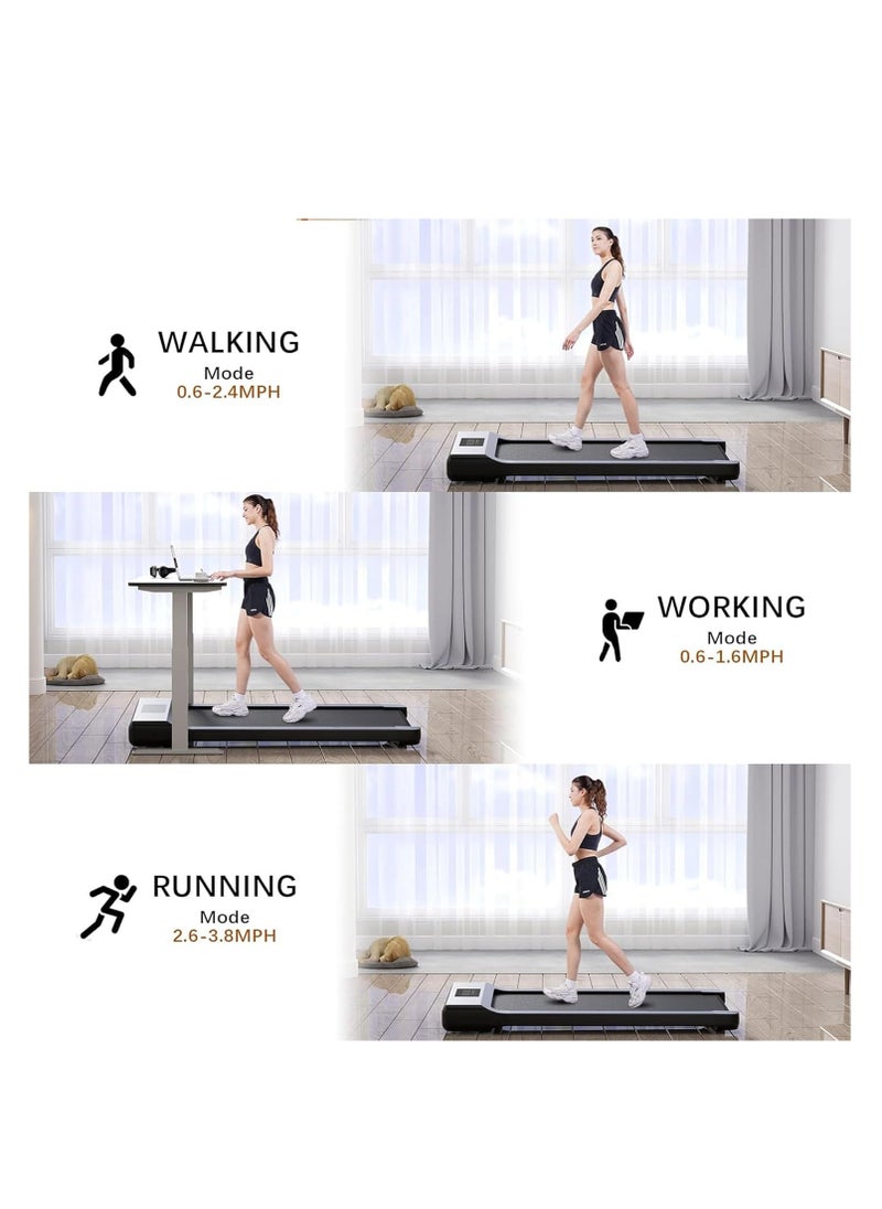 Home Treadmill Walking Mat Mini Treadmill LED Display