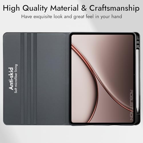 Robustrion Cover Case for OnePlus Pad 4 / OnePlus Pad 3 13.2" Cover with [Pencil Holder], Deer Pattern Cover Case for One Plus Pad 4 / Pad 3 Cover 13.2" - Black - Image 5