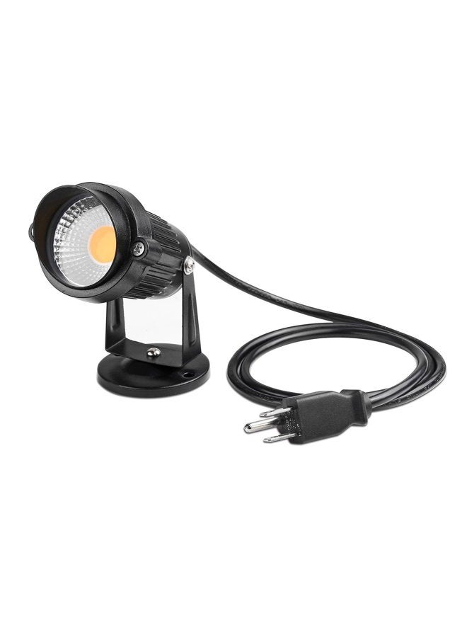 LemonBest مصباح لاندسكيب LED من ليمونبيست 5 واط ضوء أبيض مزخرف مع قابس للاستخدام الداخلي والخارجي للحدائق والإضاءة على السلالم والجدران (أبيض دافئ) - Image 1