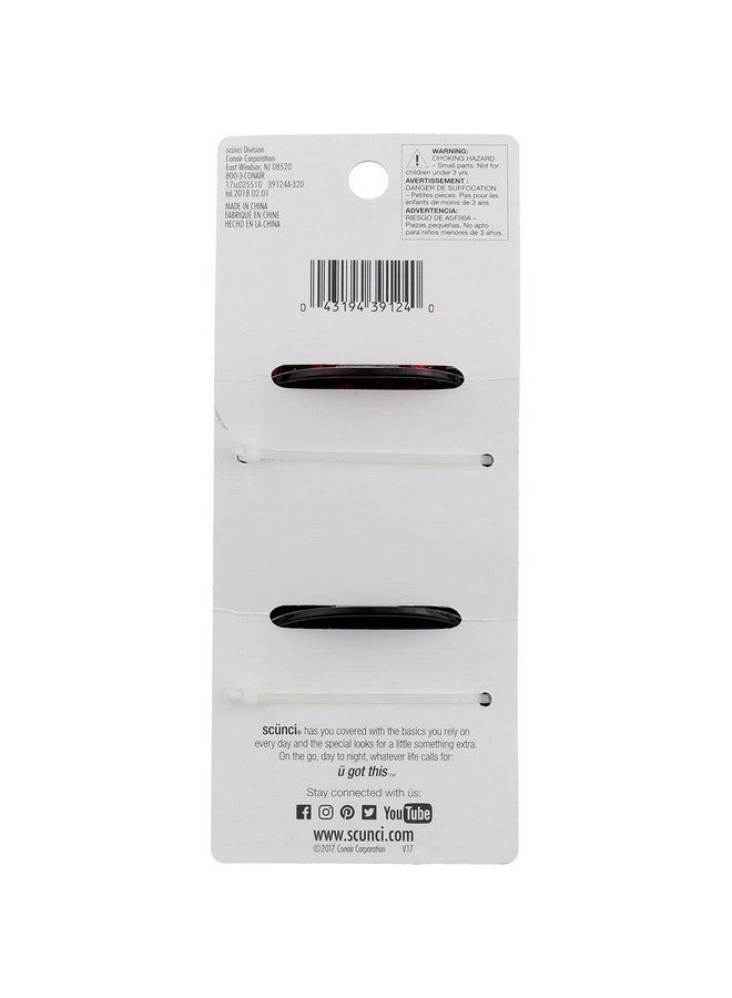 سكانشي مشابك تثبيت مانعة للانزلاق من Scunci، 2.08 أونصة - Image 3