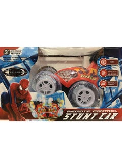 Generic Remote Control spiderman Stunt Car with sound and light 