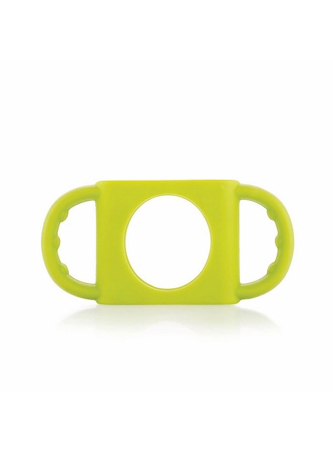 Beebaby 100% Silicone Handle For Slim Neck Feeding Bottle. Green. 100% Bpa Free. 4M+ (Green) - Image 1