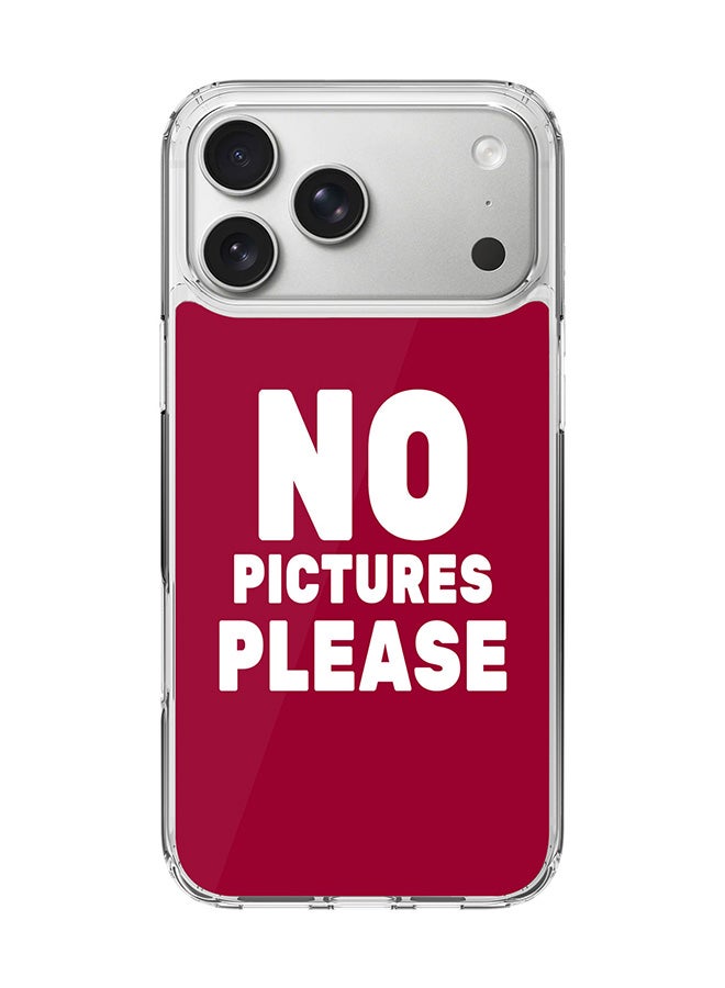 Stylizedd Classic Clear MagSafe Case for iPhone 17 Pro Max , Hybrid Soft Case Flexible Edges Anti Drop TPU PC Gel Thin Transparent Cover [ Designed for iPhone 17 Pro Max ] - No pictures please