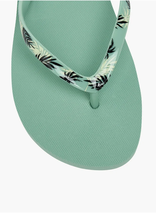 Celeste Women's Printed Slip-On Thong Slippers