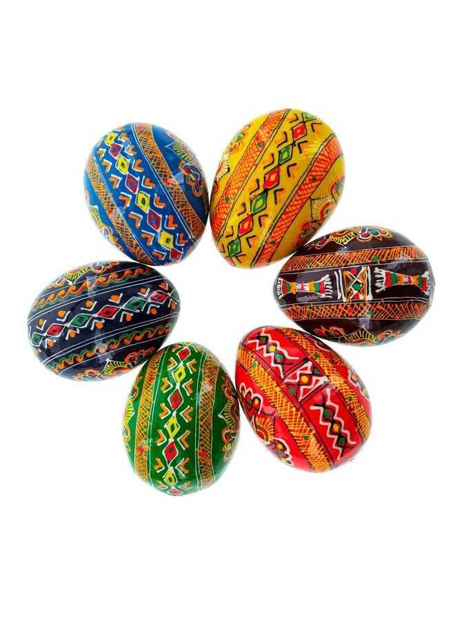 Set Of 6 Hand Painted Wooden Ukrainian Easter Eggs 2.5 Inches - pzsku/ZD769035EF5F5BD383F87Z/45/_/1735214597/32bfbfb8-6396-4184-a47a-c1227b5a7a4d