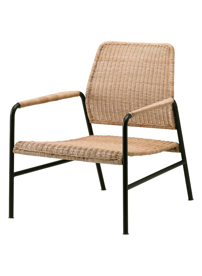 erorex Armchair, rattan/anthracite - Image 1
