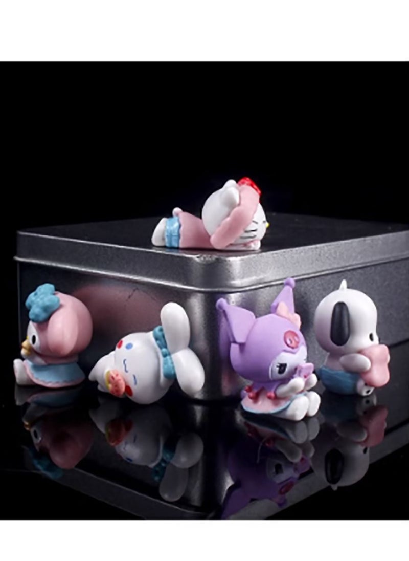 Sanrio Kuromi Collectible Figure For Kids 5 Pcs  - Image 2