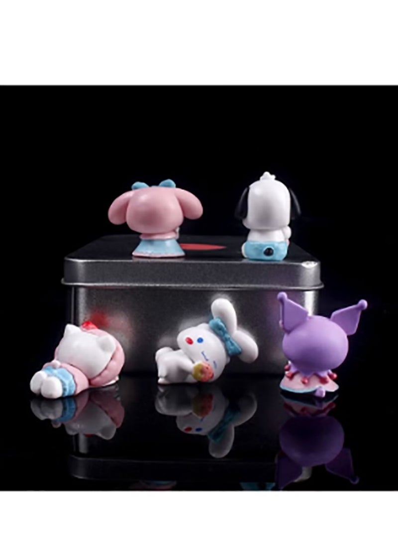 Sanrio Kuromi Collectible Figure For Kids 5 Pcs  - Image 3