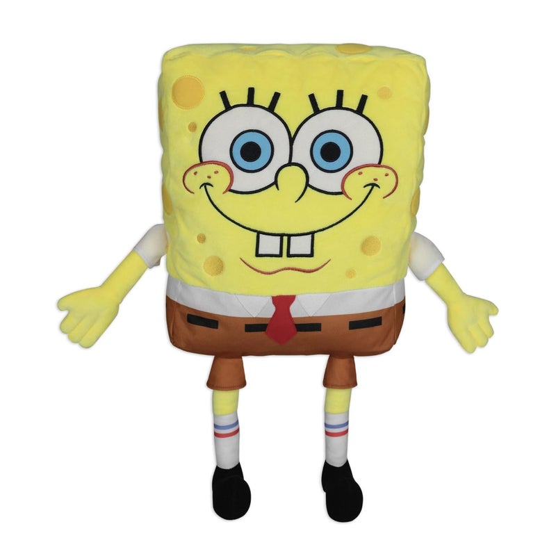 NoJo Spongebob Squarepants Plush Toddler Cuddle Pillow Soft Character for Kids Decorative for Travel, Playtime, Nursery DÃ©cor, Gifting, Daycare (Officially Licensed Product) - Image 5