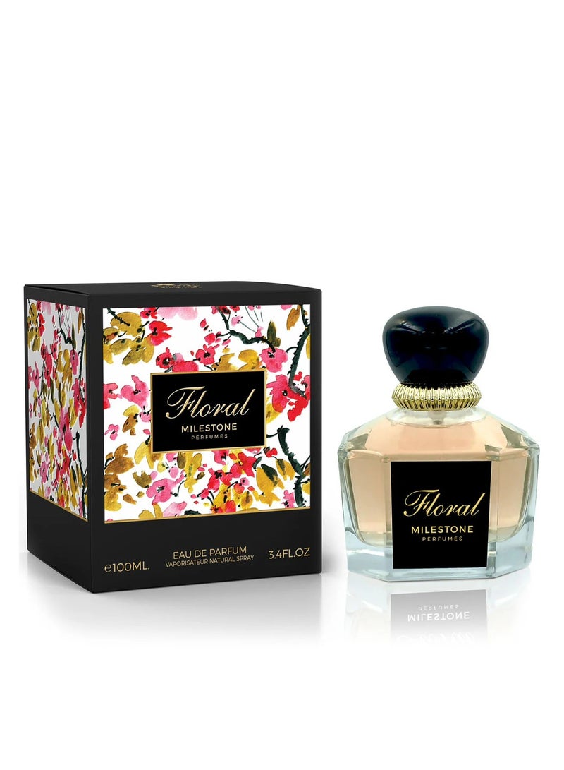 Milestone Floral Eau De Parfum For Women - 100 ML - Image 1