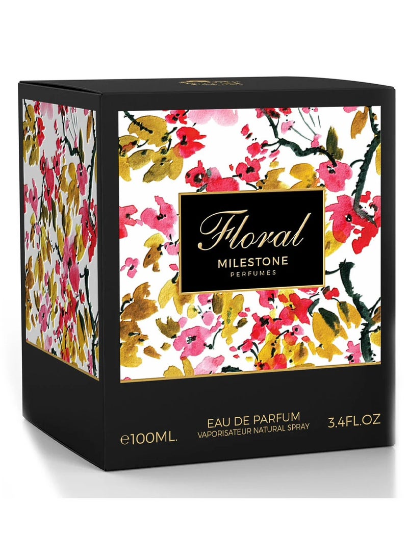 Milestone Floral Eau De Parfum For Women - 100 ML - Image 2