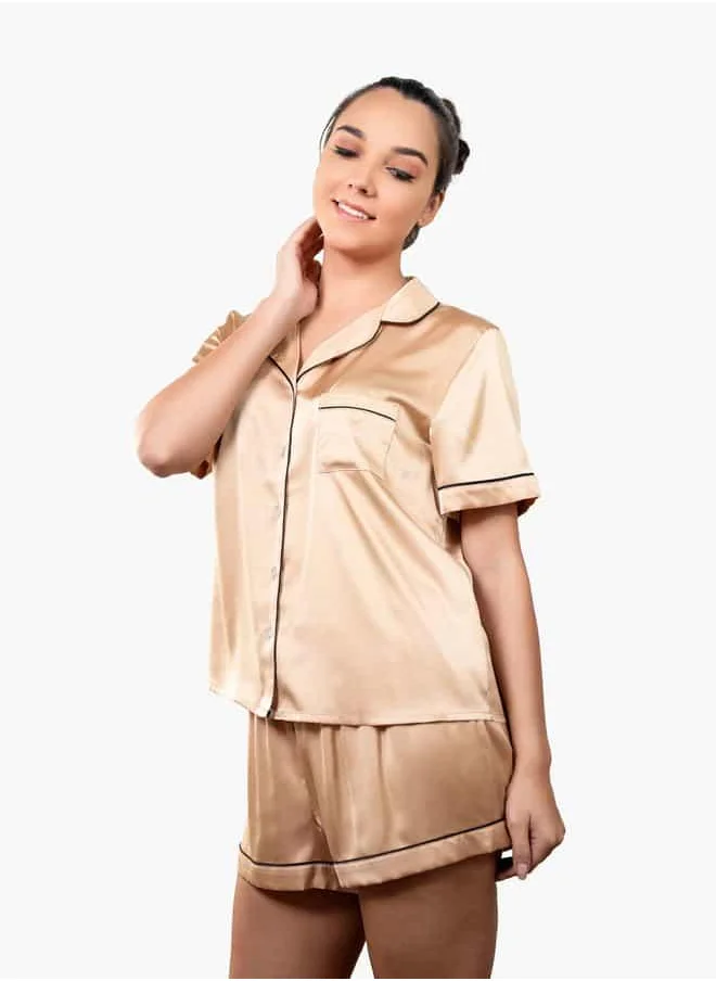 Aadaraya Ss Classic Short Pj Set For Female