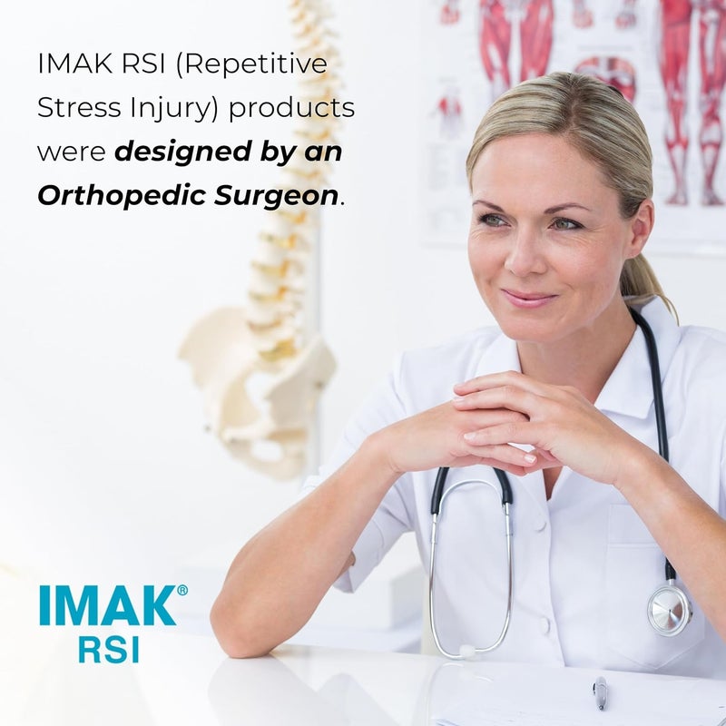 Brownmed IMAK RSI Elbow Support - XLarge Stabilizing Brace for Nighttime Pain Relief - Image 3