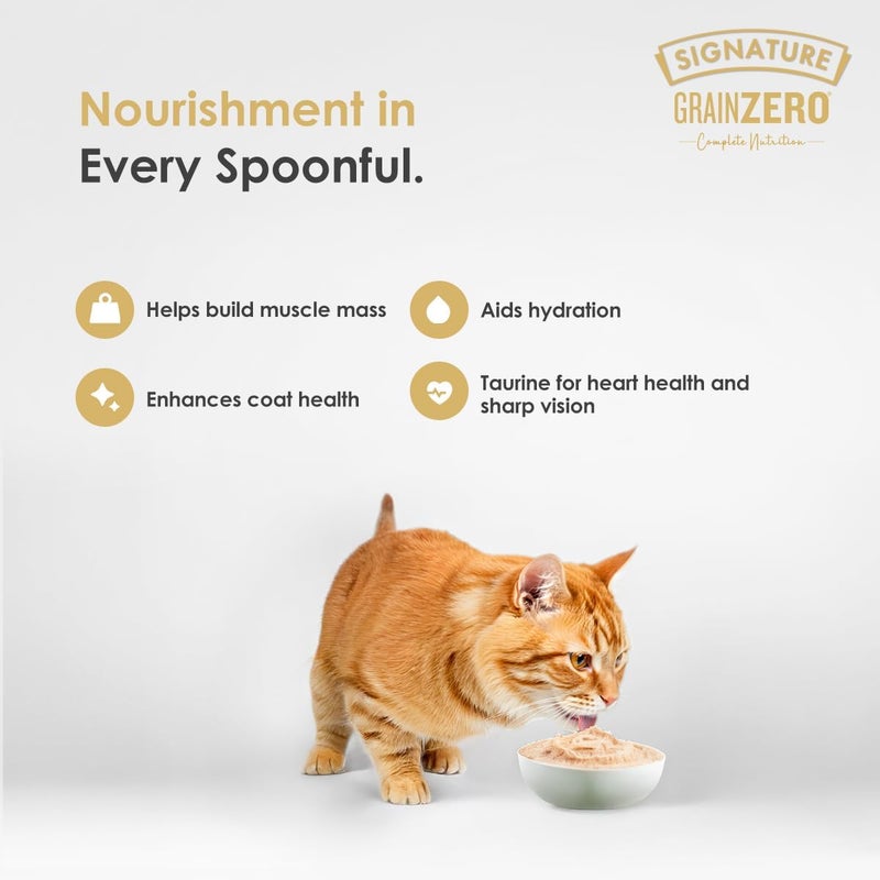 Grain Zero مووس السلمون الخالي من الحبوب للقطط البالغة - 80 جرام - Image 4