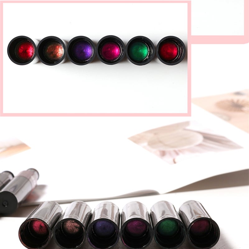 Nail Powder Pen Glitter Decor Mirror Effect Nail Pigment Gel Nail Polish Nail Art Equipment Manicure Tool - Image 4