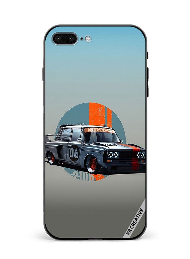 VR CREATIVE Protective Case Cover For Apple iPhone 7 Plus/8 Plus Racing Car Design Multicolour - Image 1