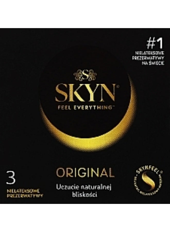 Skyn Original Latex-Free Condoms 3 pcs - Image 1