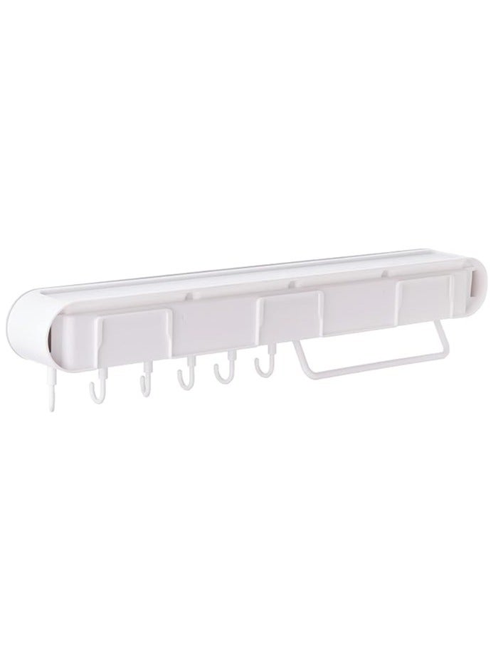 Spaceshoop Adhesive Knife Holder with 3 Slots for Knives Easy Cleaning Wall-Mounted Kitchen Knife Block Hooks for Utensils towels - Image 3