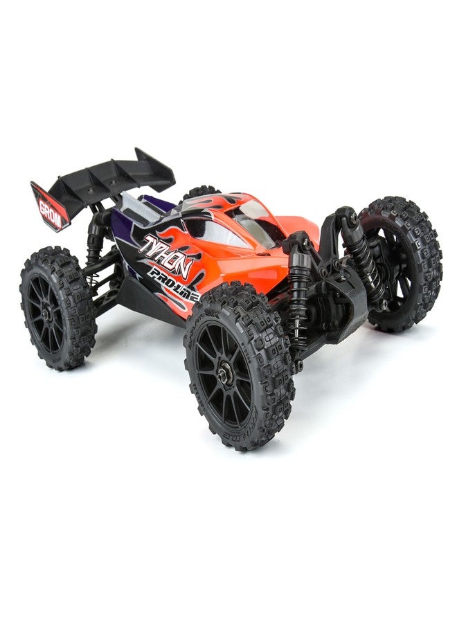 Pro-Line إطارات باج لاندز MX 1.9" لجميع التضاريس مركبة على عجلات ماخ-10 سوداء 1.9" 12 مم سداسي لتيفون جرو 4x4 أمامية أو خلفية PRO1024610 - Image 4