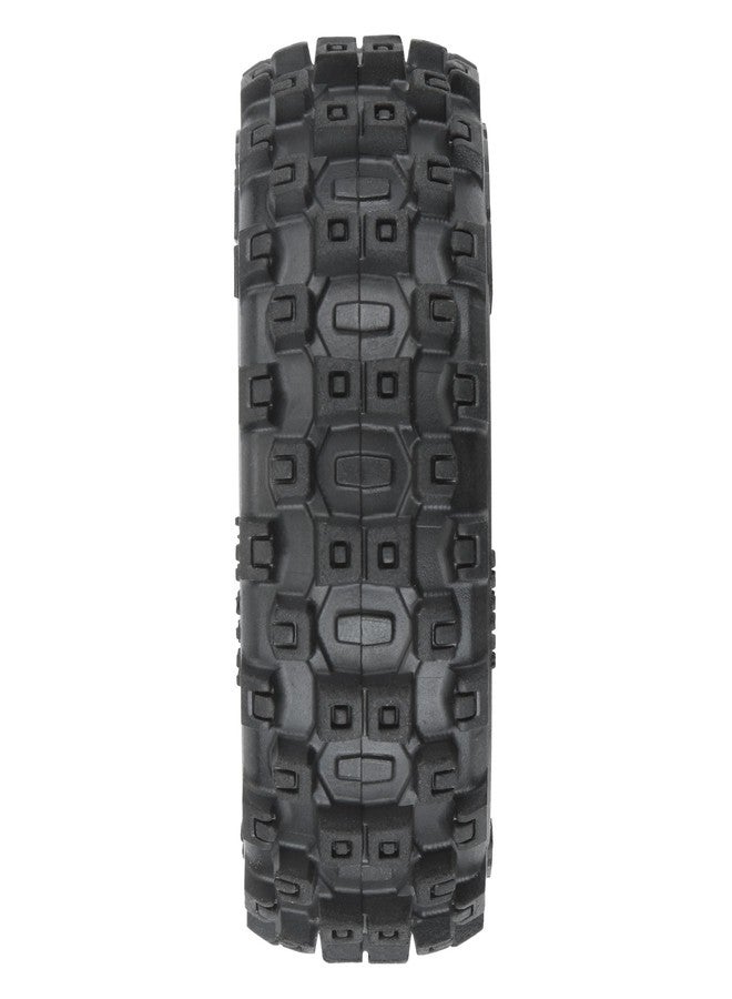 Pro-Line إطارات باج لاندز MX 1.9" لجميع التضاريس مركبة على عجلات ماخ-10 سوداء 1.9" 12 مم سداسي لتيفون جرو 4x4 أمامية أو خلفية PRO1024610 - Image 2