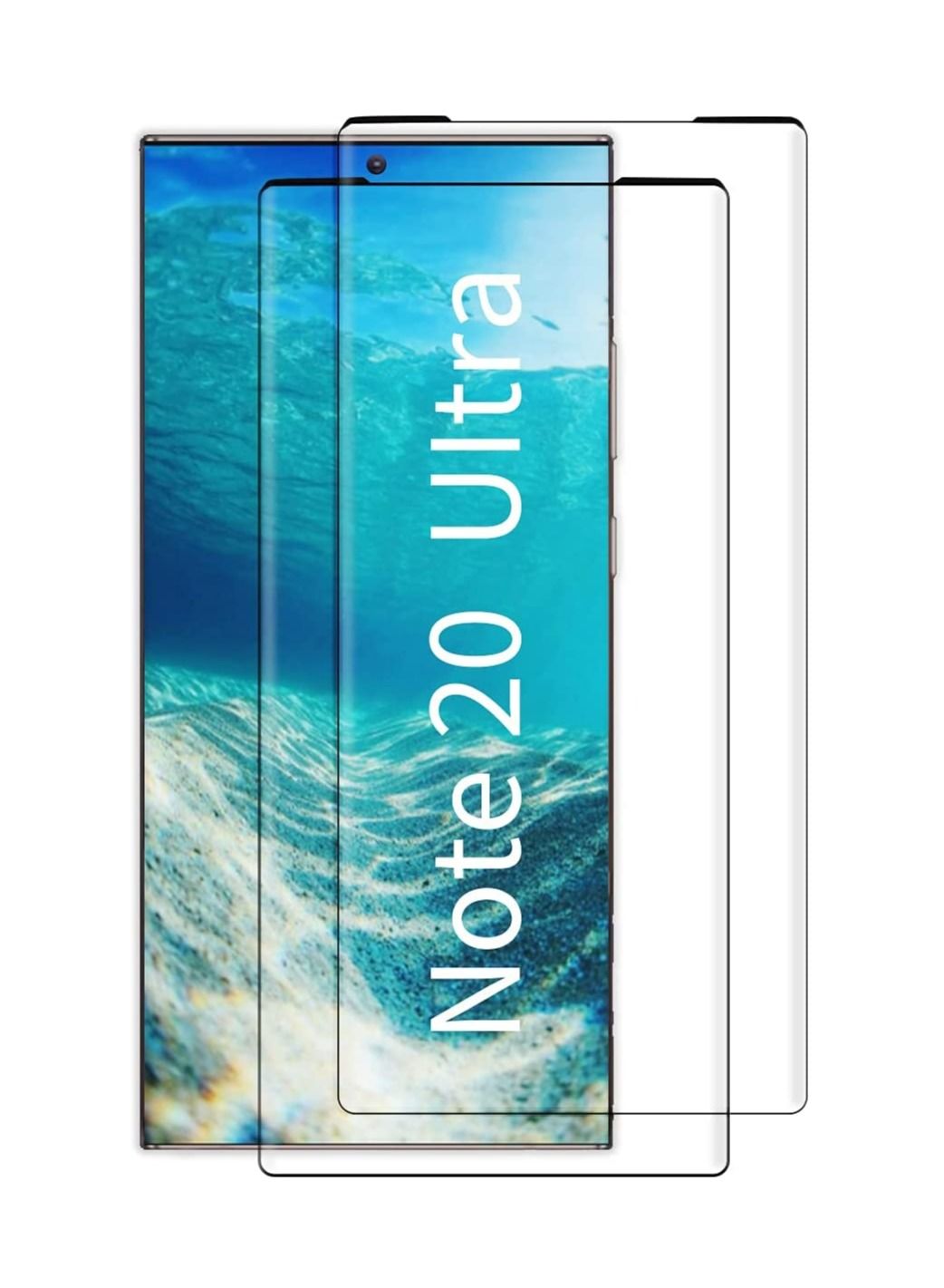 DUSALA Glass Screen Protector For Samsung Galaxy Note 20 Ultra Screen Tempered Glass for Samsung Note 20 Ultra Screen Protector 6.9 inch -2 PACK